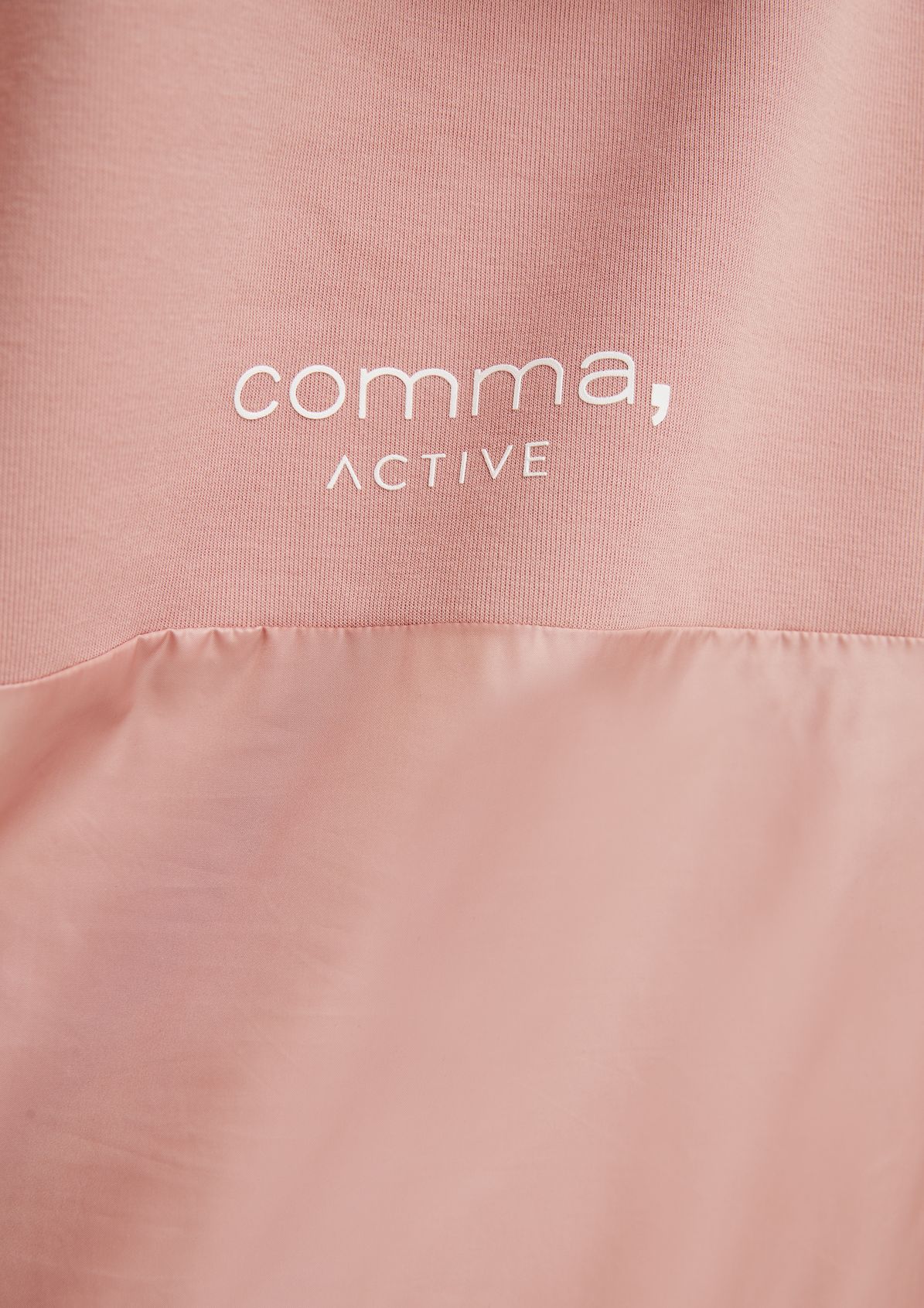 Sweat-shirt orné de détails patchés de Comma