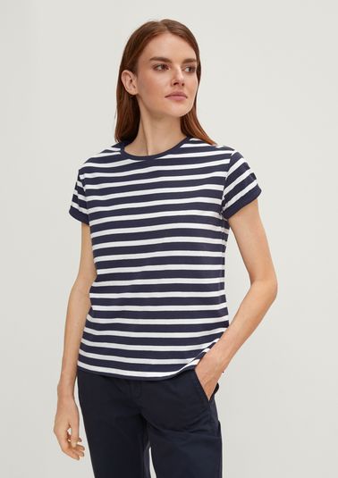 Cotton jersey top from comma