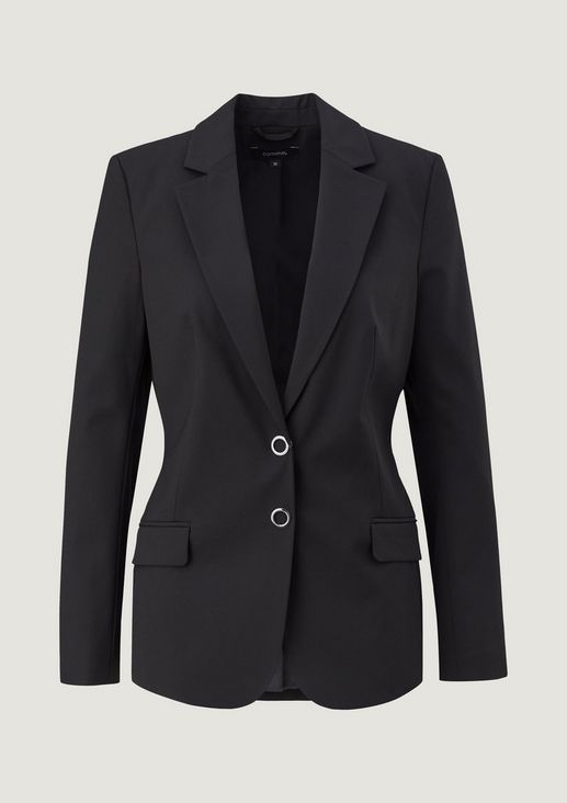 Blazer with a gathered back section from comma