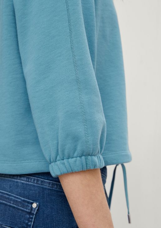 Cropped sweatshirt from comma