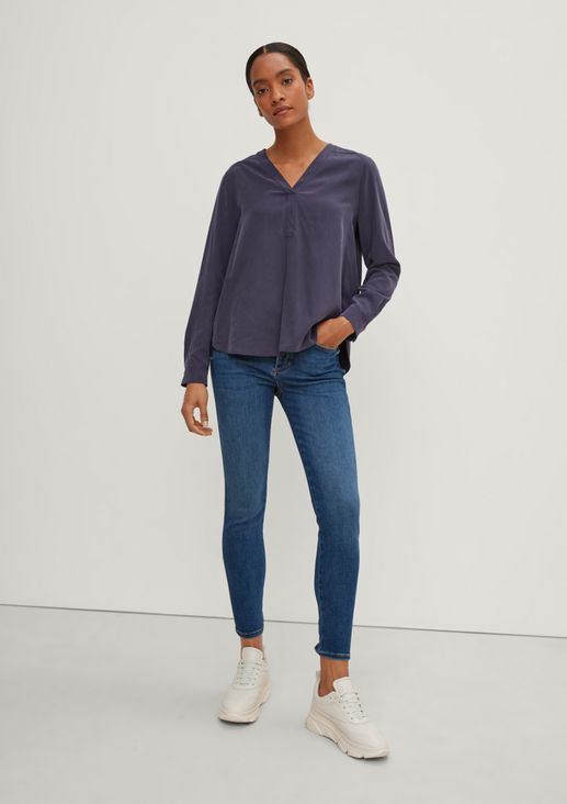 Modal blouse in a loose fit from comma
