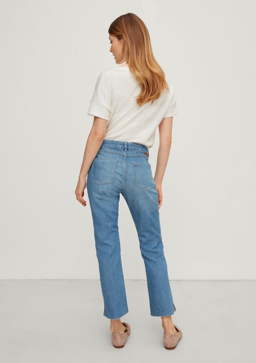 Regular fit: jeans with a straight leg from comma