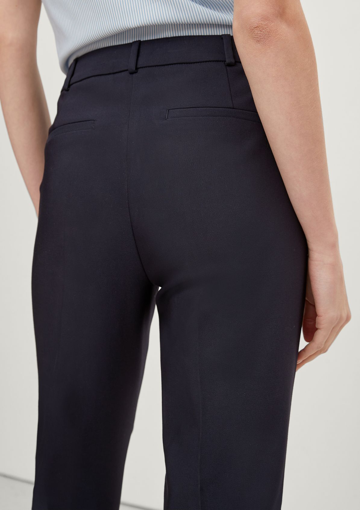 Slim: trousers with a tapered leg from comma