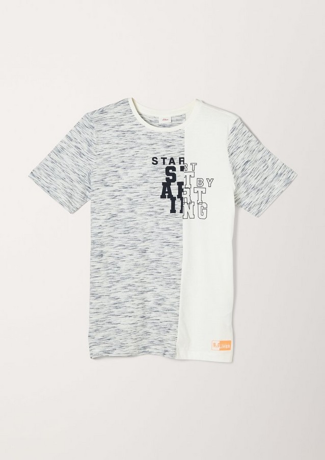 Junior Boys (sizes 134-176) | T-shirt with a front print - FG37745