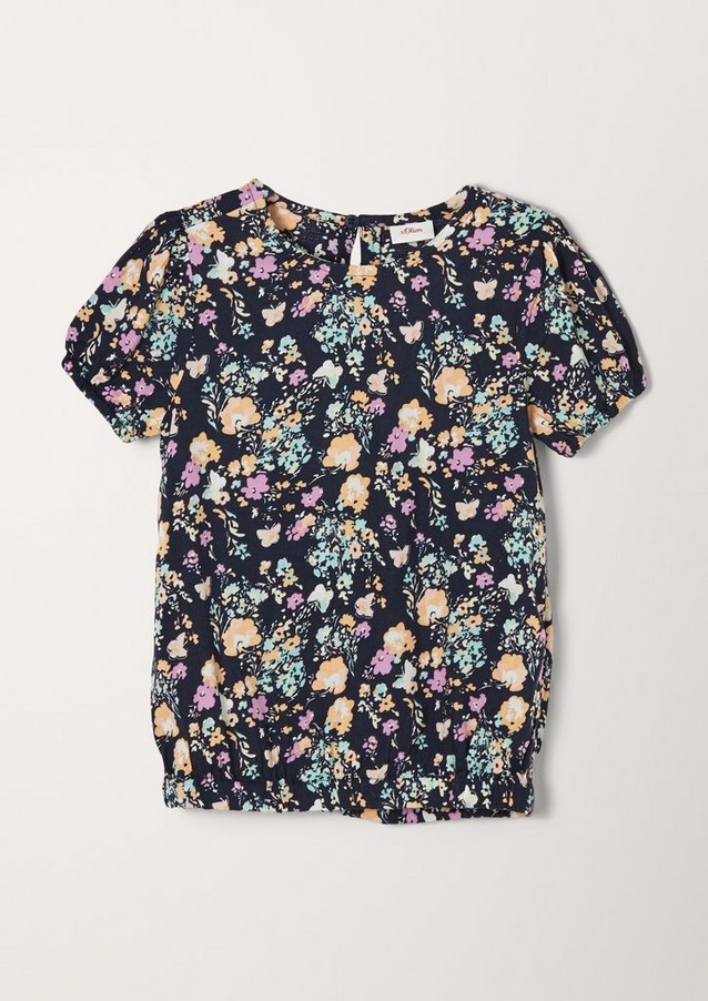 Junior Kids (sizes 92-140) | Blouse with a floral pattern - HW49057