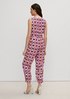 Jumpsuit with an all-over print from comma