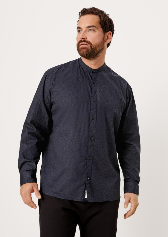 Men Big Sizes | Regular: cotton blend shirt - SP74841