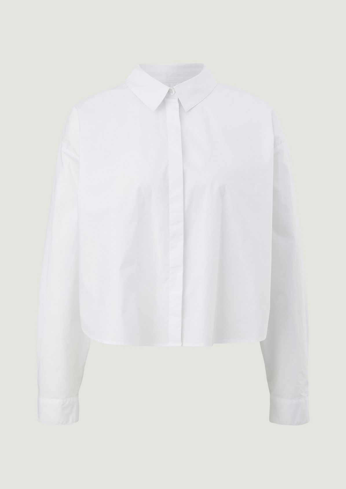Cropped shirt blouse from comma