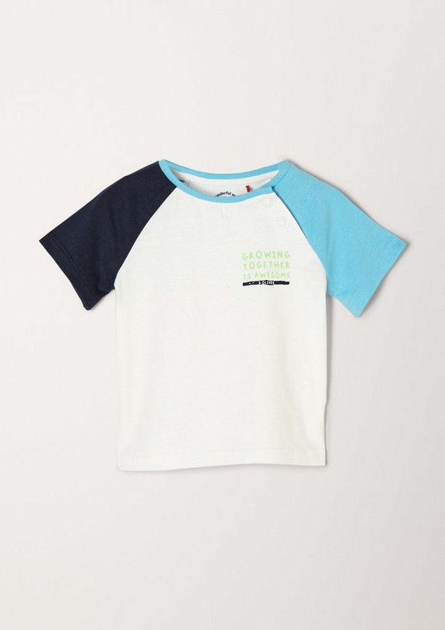Junior Boys (sizes 50-92) | T-shirt with printed lettering - SC98044