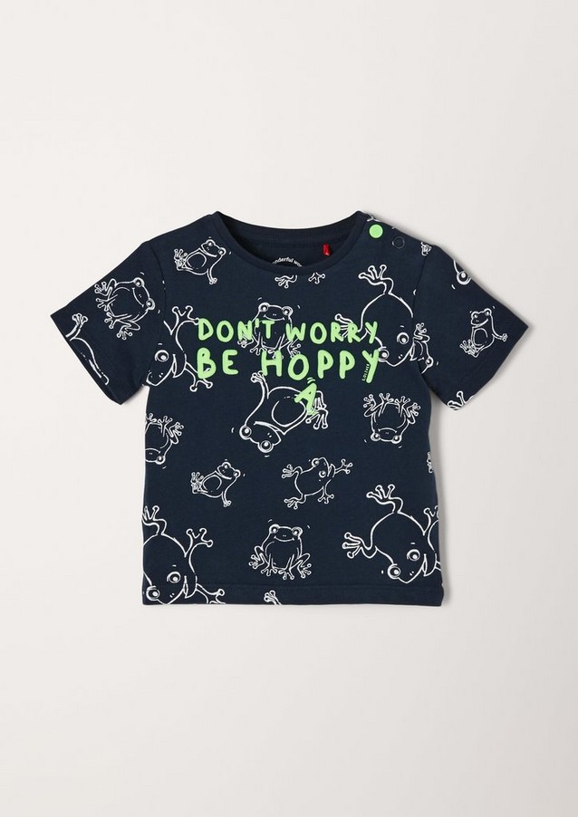 Junior Boys (sizes 50-92) | T-shirt with a frog motif - YO07058