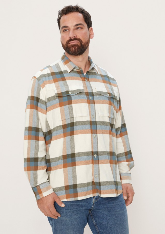 Hommes Big Sizes | Regular : chemise en twill à motif à carreaux - UK74275