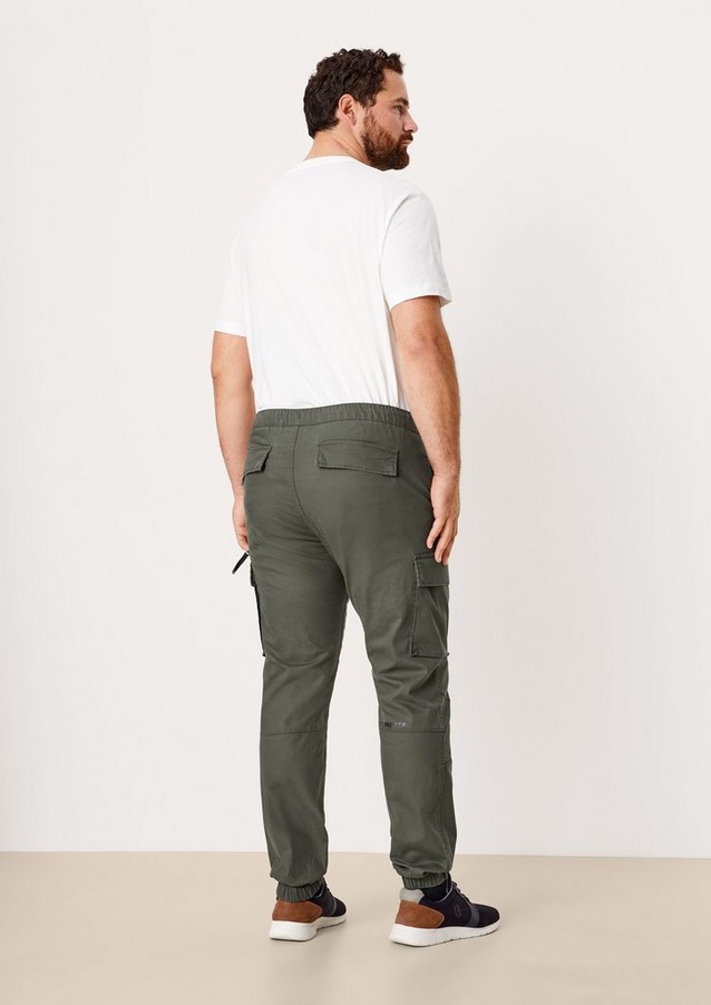 Men Big Sizes | Relaxed: casual cargo trousers - EU61816