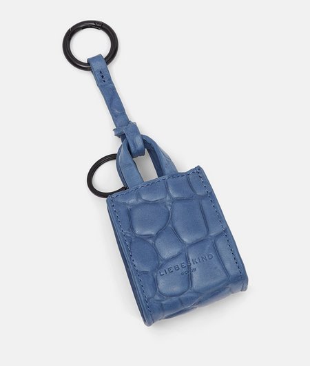 Croco-effect keyring from liebeskind