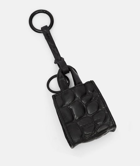 Croco-effect keyring from liebeskind