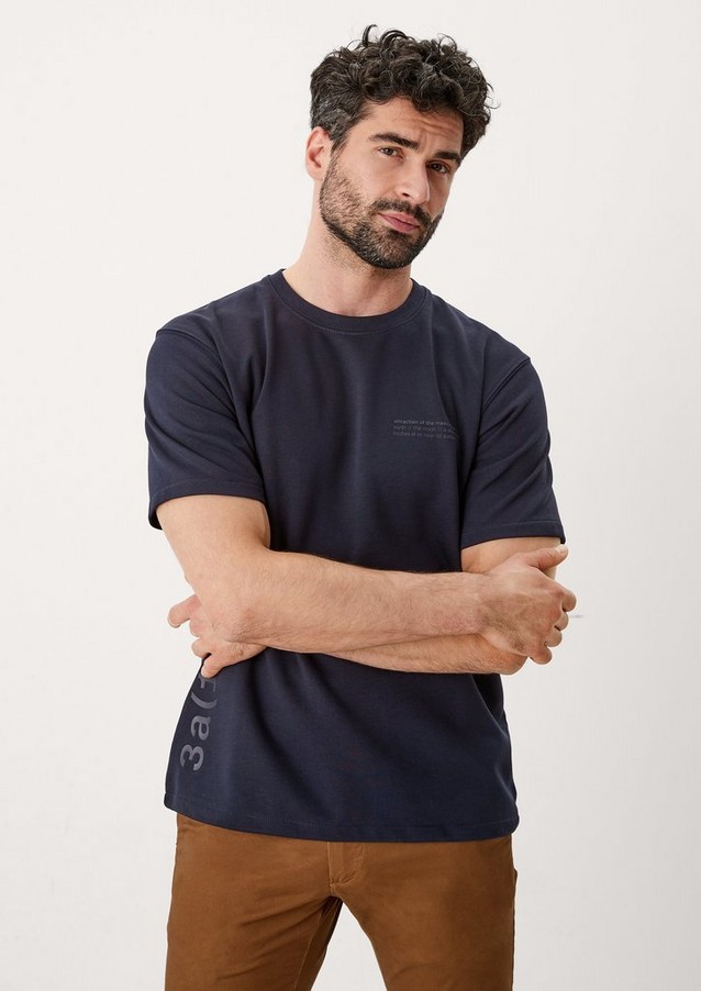 Hommes Hauts | T-shirt à manches courtes en molleton - TB39434