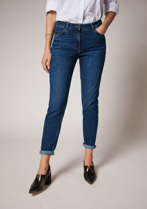 Skinny: jeans with a garment wash from comma