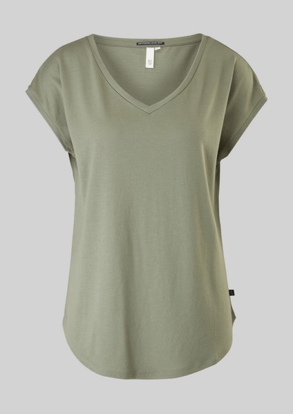 Femmes Shirts & tops | T-shirt en modal mélangé - ZG79365