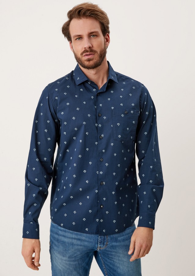 Hommes Chemises | Chemise à motif minimaliste - IL10779