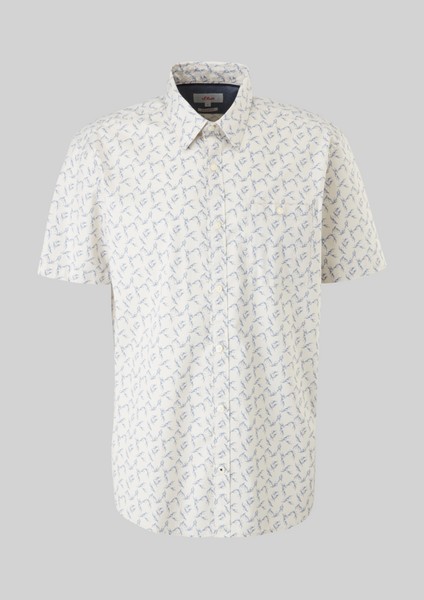 Hommes Chemises | Regular : chemise à manches courtes à imprimé all-over - YZ69251