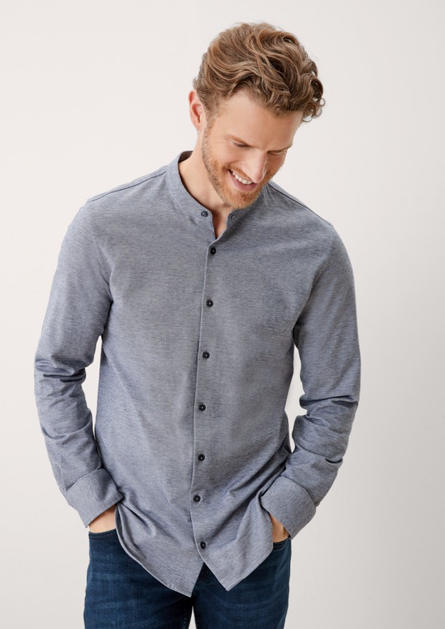 Hommes Chemises | Tailored : chemise en jersey - SG18802