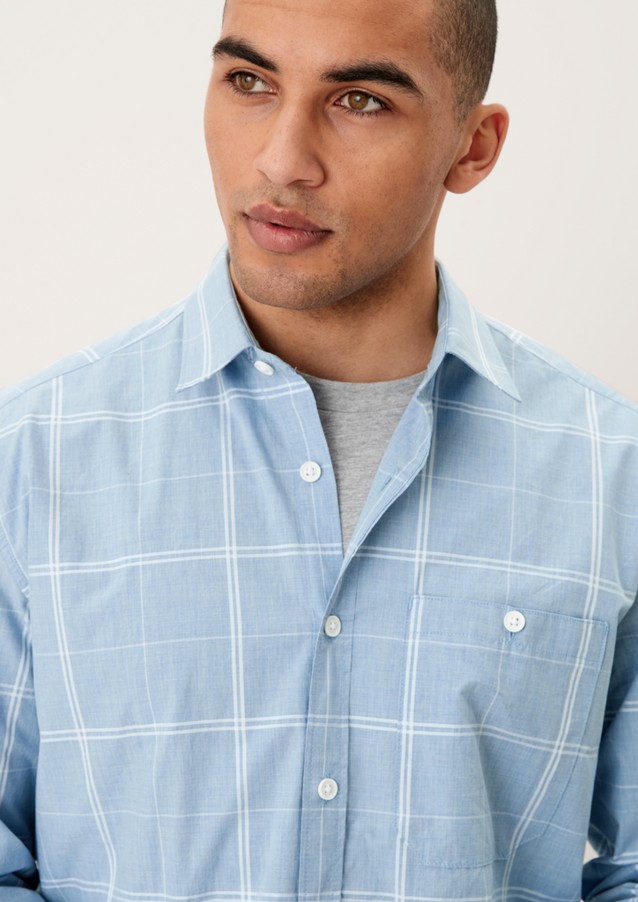 Hommes Chemises | Relaxed : chemise en coton à carreaux - KJ17414