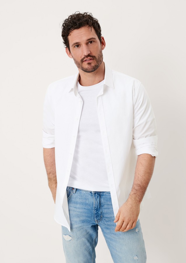 Hommes Chemises | Chemise à manches longues en chambray - WH69673