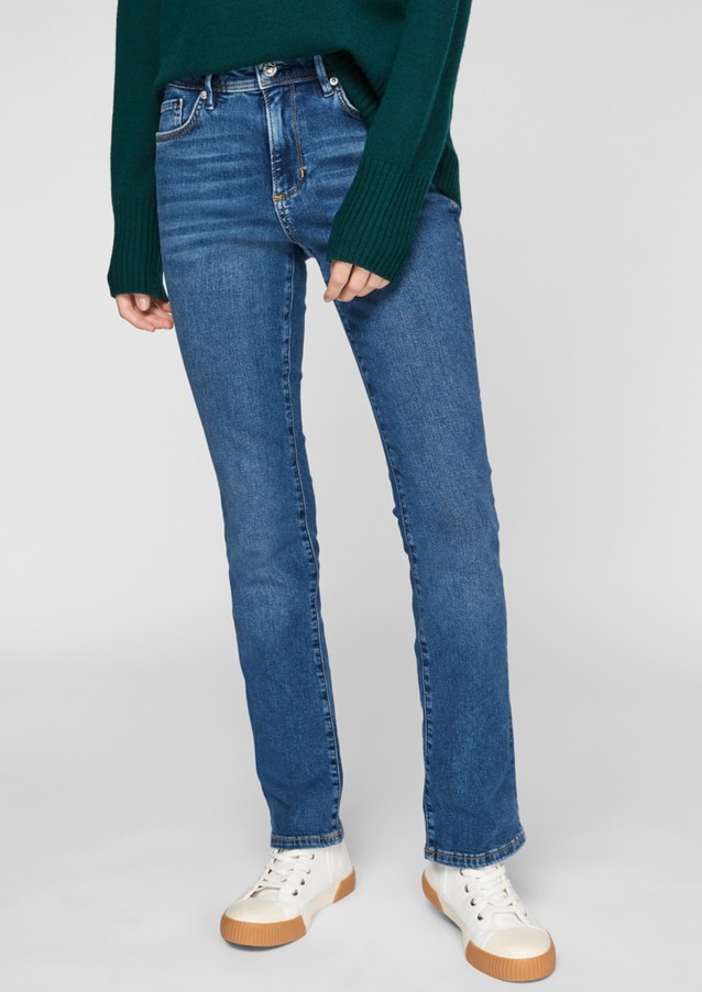 Women Jeans | Slim: jeans with a light wash - AC42850