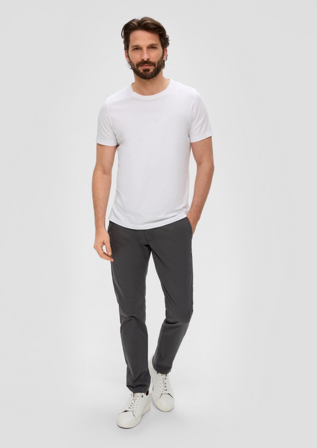 Men Trousers | Slim fit: Cotton twill chinos - ZM73008