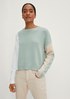 Jumper with colour blocking from comma