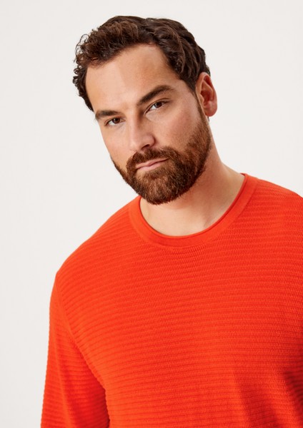 Men Big Sizes | Textured knit jumper - TV95105