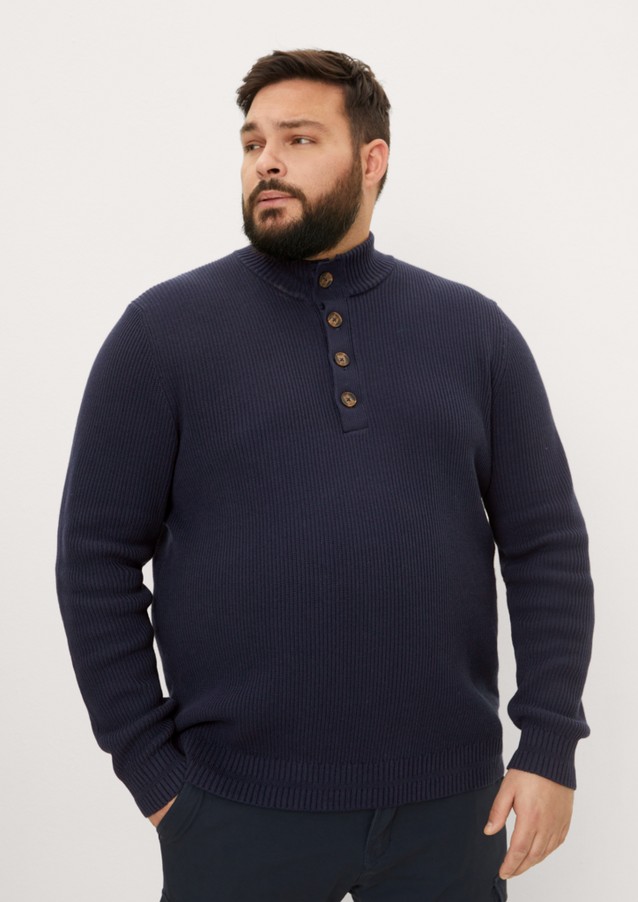 Hommes Big Sizes | Pull-over à col montant - QU24504