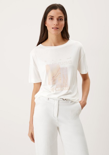 Damen Shirts & Tops | T-Shirt aus Viskose - GA17099