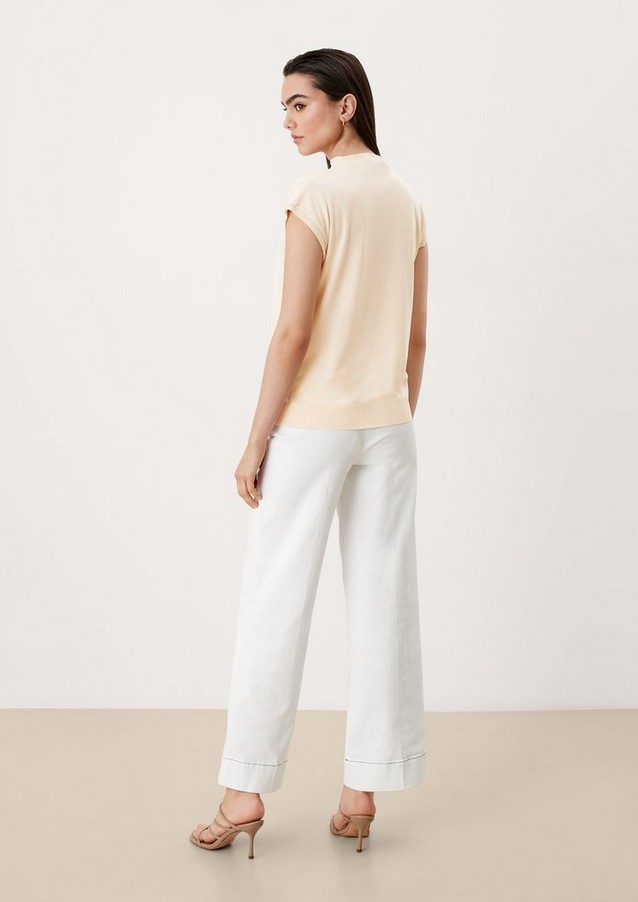 Damen Shirts & Tops | Shirt mit Wasserfallkragen - NF86150