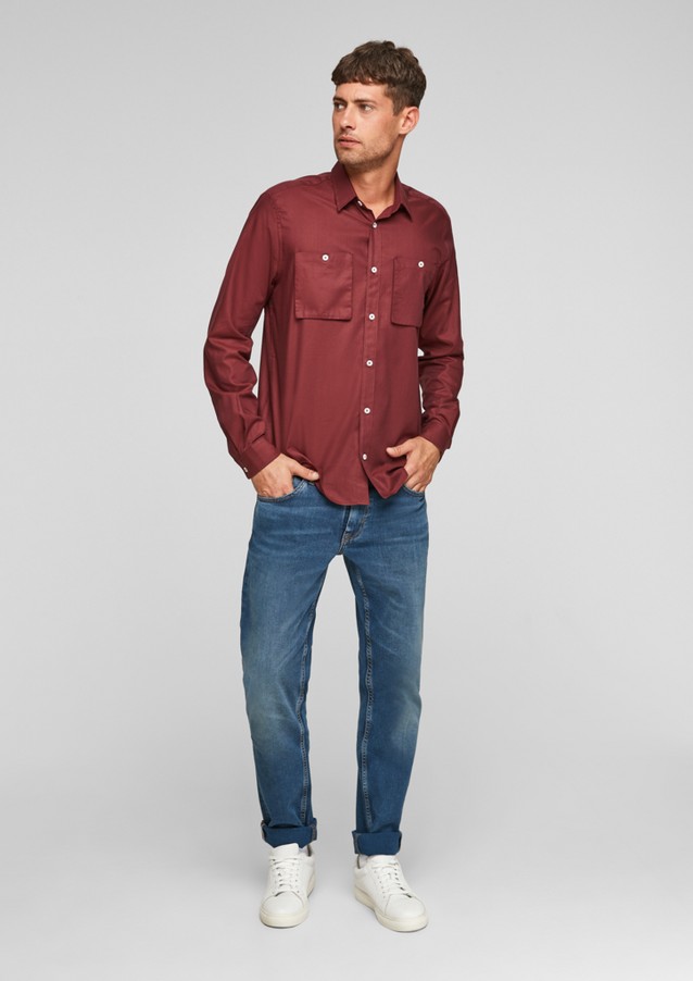 Hommes Chemises | Regular : chemise à poches-poitrine - KK06377