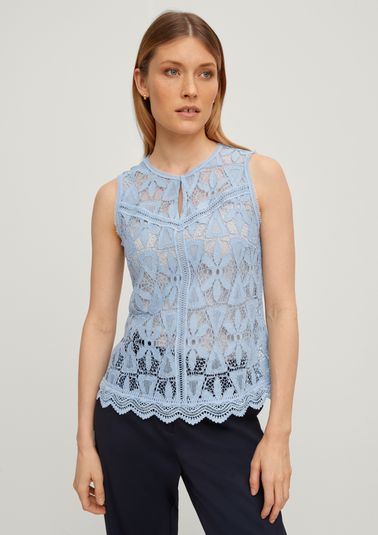 Floral lace blouse top from comma