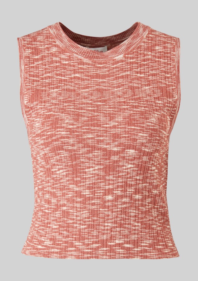 Damen Shirts & Tops | Meliertes Tanktop aus Viskose - SQ11975