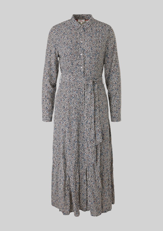 Women Dresses | Shirt dress with an all-over pattern - SX77586