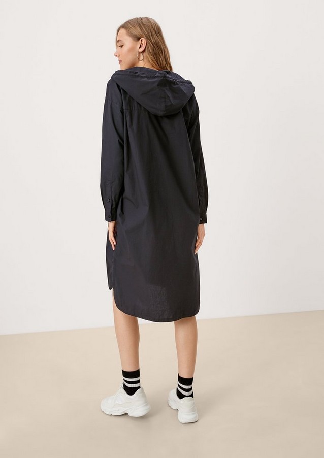 Femmes Robes | Robe chemisier à capuche - PD09836
