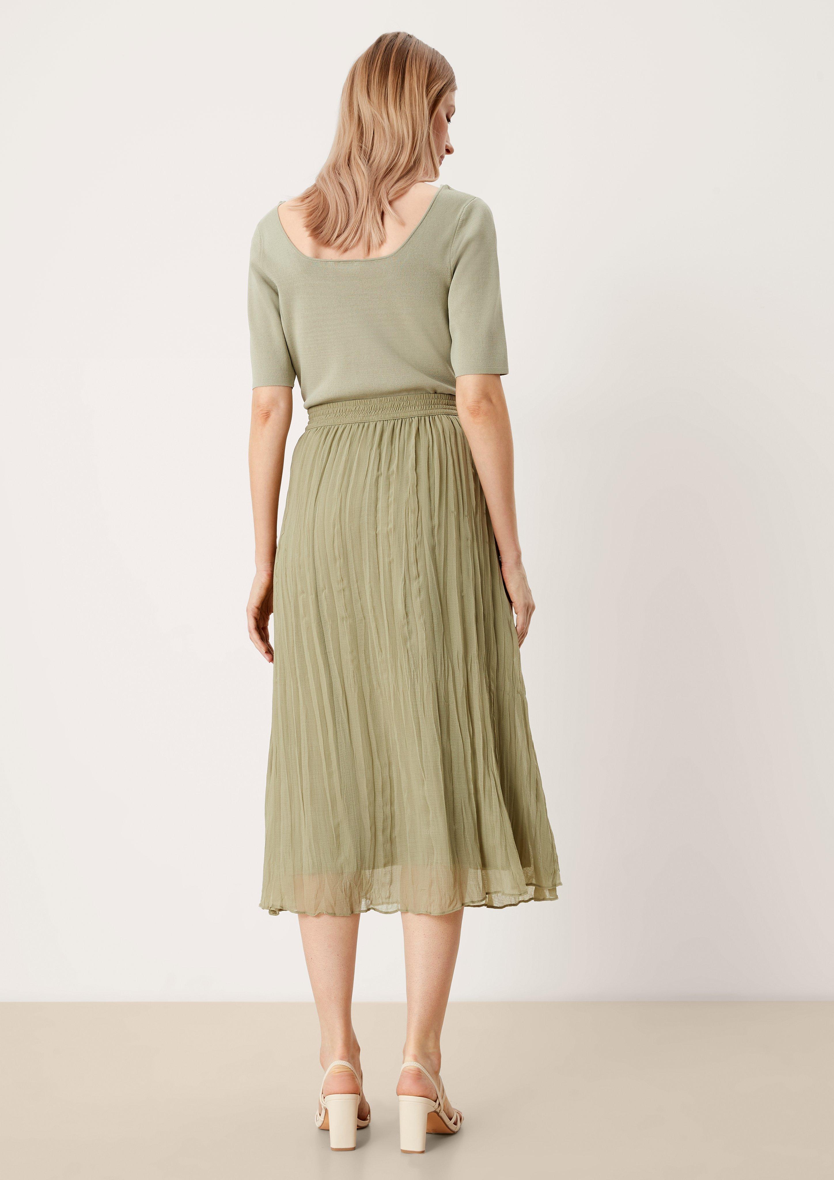 Slim Fit: Prince of Wales skirt