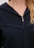 Hoodie with decorative trim from comma