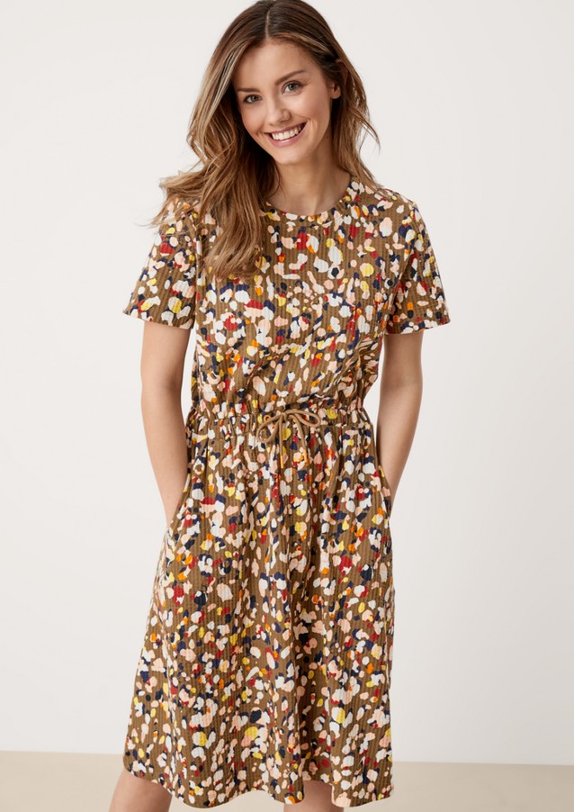 Women Dresses | Patterned jersey dress - AA84964