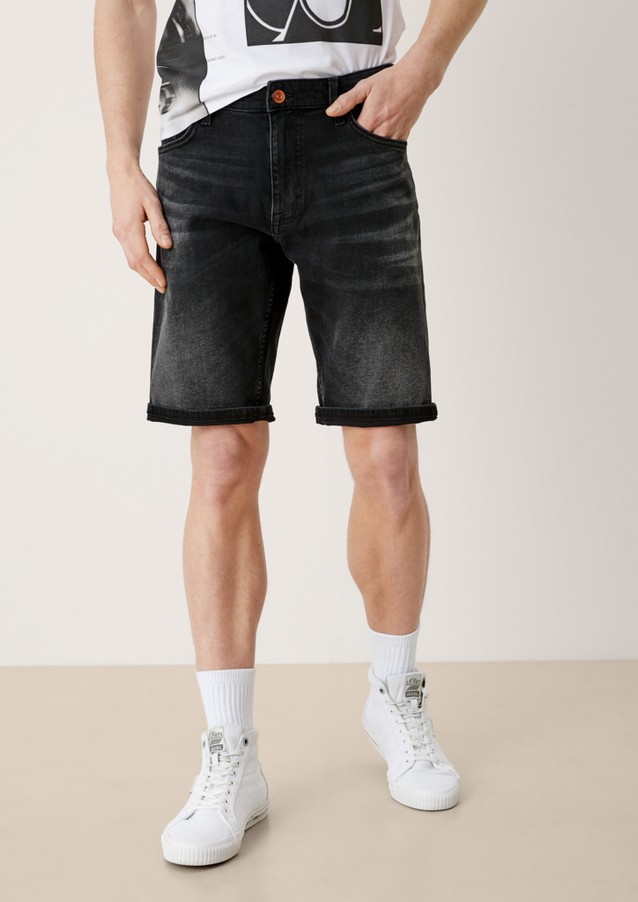 Men Bermuda Shorts | Regular: Denim shorts - SW91735