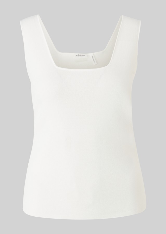 Femmes Shirts & tops | Débardeur léger en viscose mélangée - WF13495