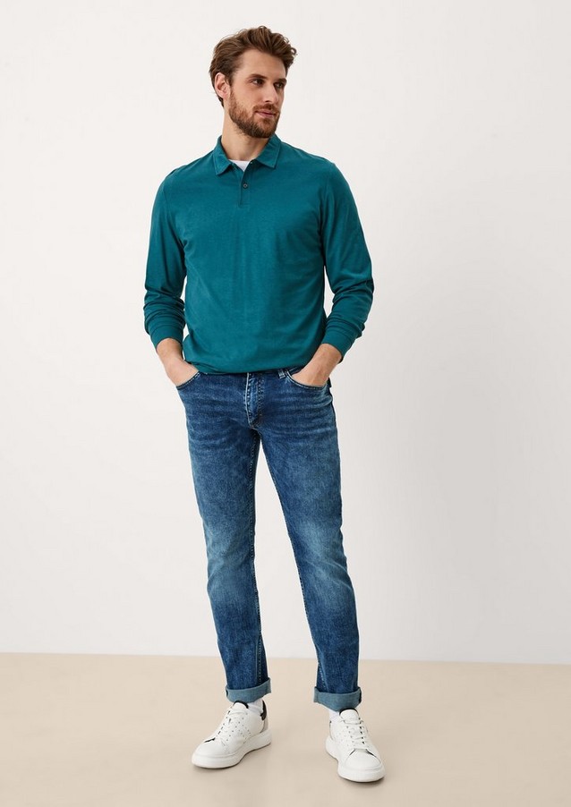 Men Jeans | Slim: Jeans with a garment wash - OG10404