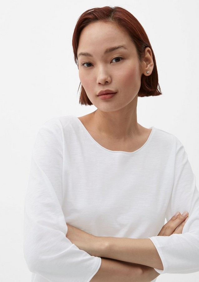 Damen Basics | T-Shirt aus Baumwolle - TM98511