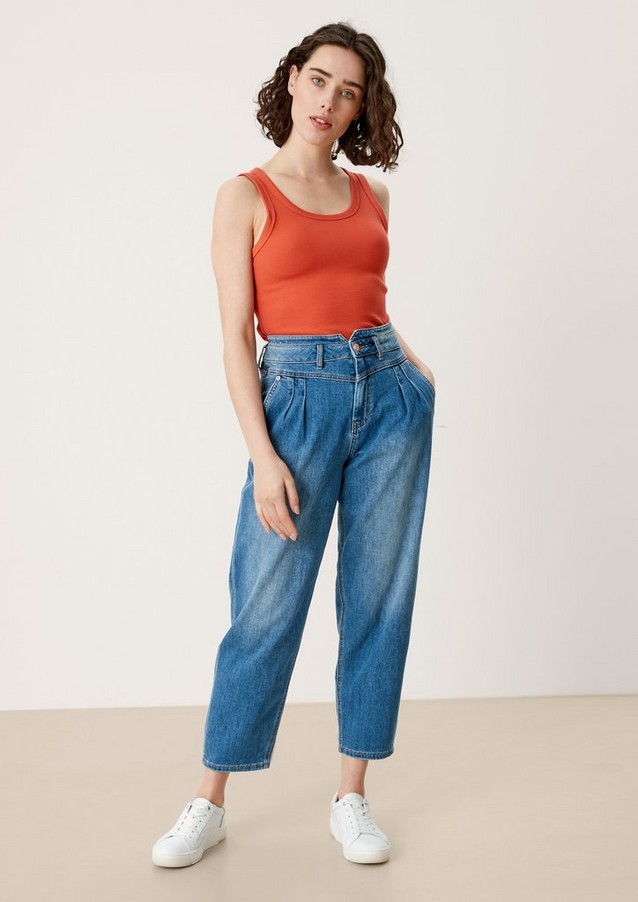 Women Jeans | Loose: Barrel leg jeans - UH13392