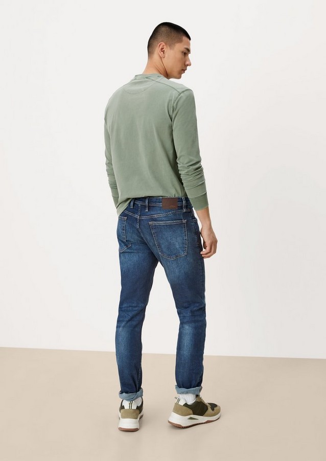 Men Jeans | Slim: Jeans with a garment wash - RS14459