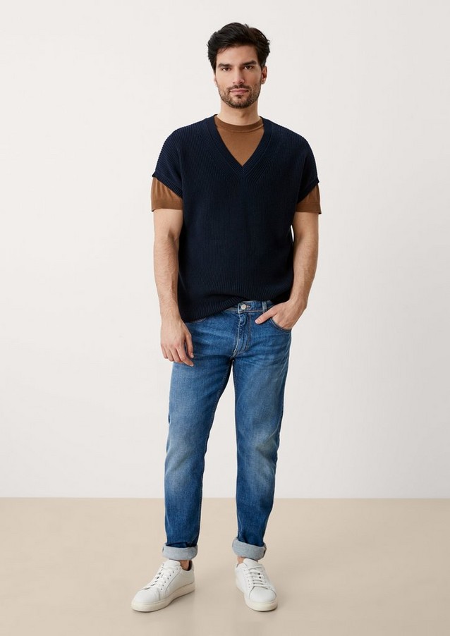 Herren Jeans | Slim: Straight leg-Jeans - WV36523
