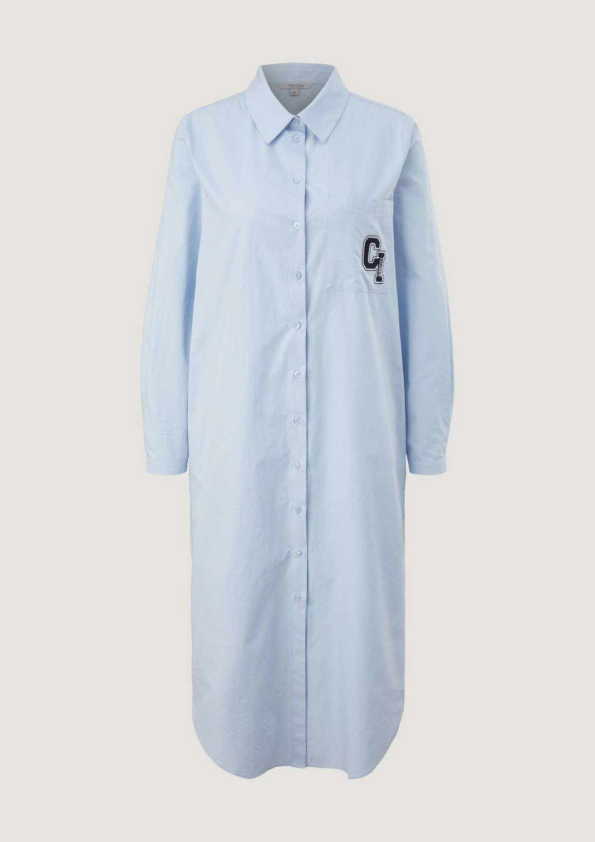 College-style cotton dress from comma