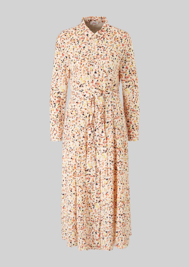 Femmes Robes | Robe longueur midi à motif all-over - JB28294